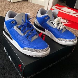 Air Jordan 3 retro royal blue